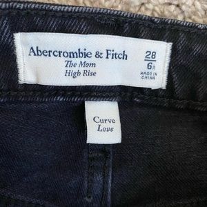 Abercrombie curve love mom jeans